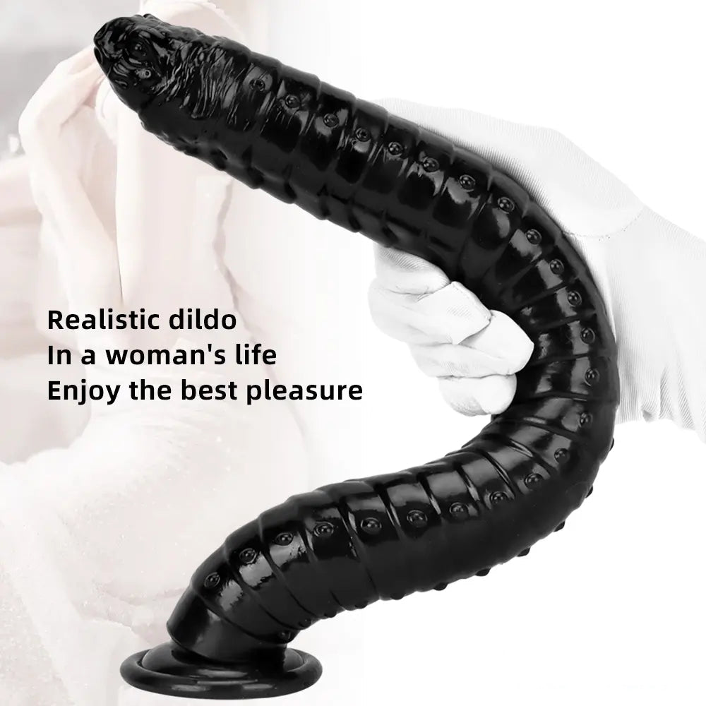15.35in Long Huge Colorful Dildo For Anal Vaginal Expansion Sex Toy