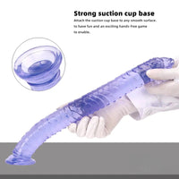 15.35in Long Huge Colorful Dildo For Anal Vaginal Expansion Sex Toy