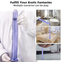 15.35in Long Huge Colorful Dildo For Anal Vaginal Expansion Sex Toy