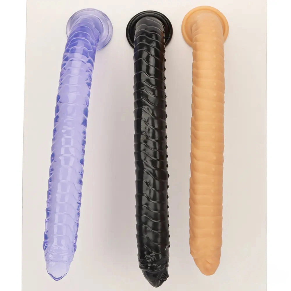 15.35in Long Huge Colorful Dildo For Anal Vaginal Expansion Sex Toy