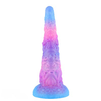 15.43in Huge Fantasy Monster Skeleton Wave Ridge Dildo Female Sex Toy