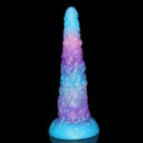15.43in Huge Fantasy Monster Skeleton Wave Ridge Dildo Female Sex Toy