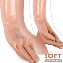 15.55in Extra Large Thick Long Hand Fist Dildo Anal Plug Dilator