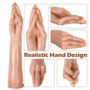 15.55in Extra Large Thick Long Hand Fist Dildo Anal Plug Dilator
