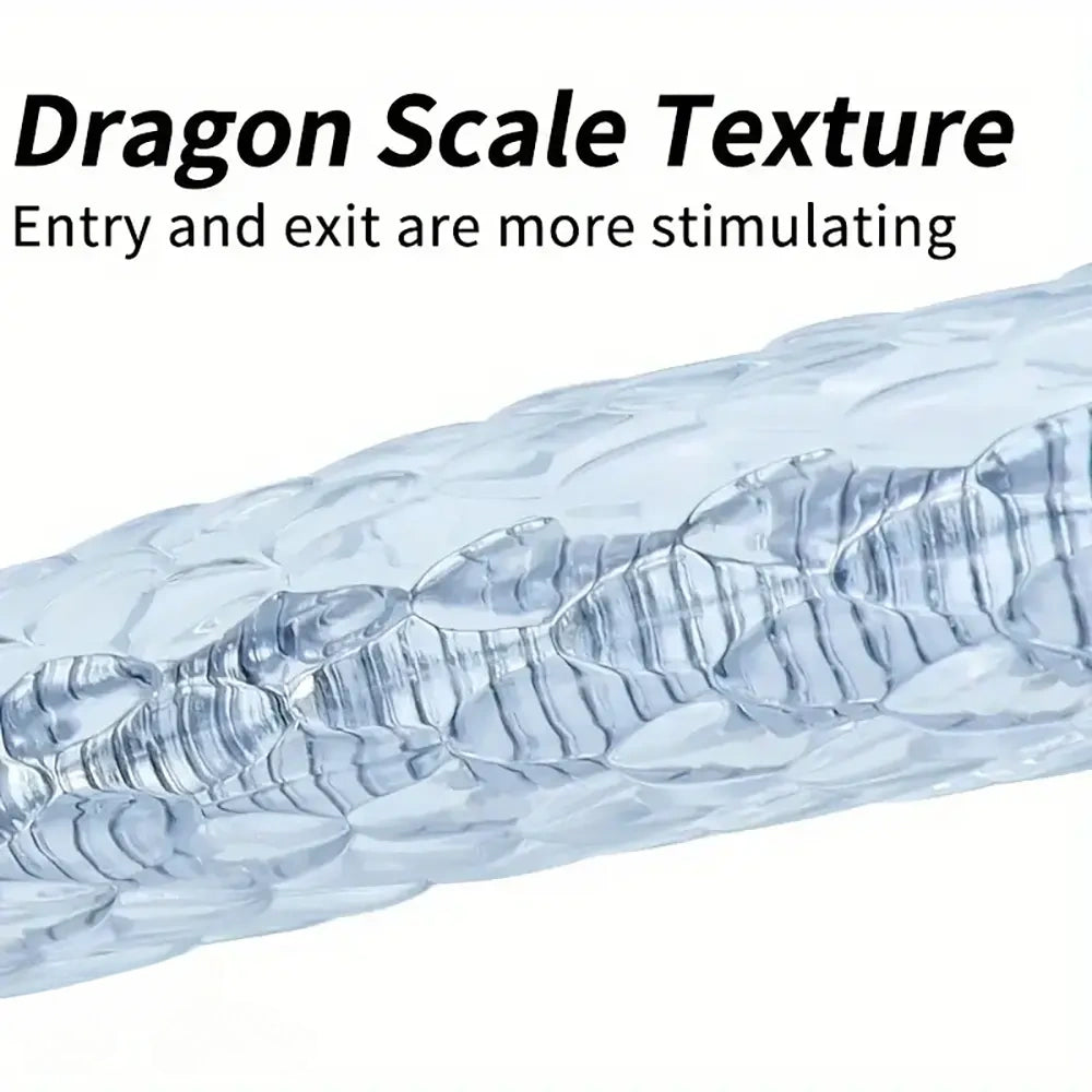 15.5in 22.7in Flexible Double-Headed Long Dildo Manual Pleasure Toy