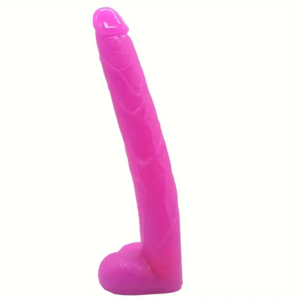 15.5in Big Long Real Dong Powerful Suction Cup Dildo For Stiff Cock