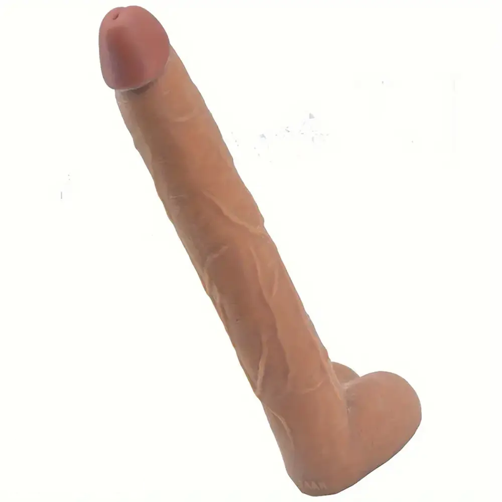 15.5in Big Long Real Dong Powerful Suction Cup Dildo For Stiff Cock