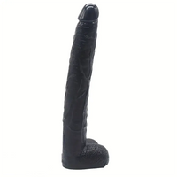 15.5in Big Long Real Dong Powerful Suction Cup Dildo For Stiff Cock