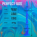 15.5in Extra Long Slim Big Spiral Silicone Soft Dildo BDSM Sex Toy