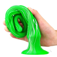15.5in Extra Long Slim Big Spiral Silicone Soft Dildo BDSM Sex Toy