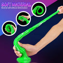 15.5in Extra Long Slim Big Spiral Silicone Soft Dildo BDSM Sex Toy