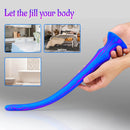 15.5in Super Long Slim Soft Dildo For Vagina Anus Masturbation