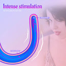15.5in Super Long Slim Soft Dildo For Vagina Anus Masturbation