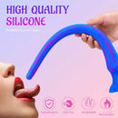15.5in Super Long Slim Soft Dildo For Vagina Anus Masturbation