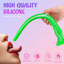 15.5in Super Long Slim Soft Dildo For Vagina Anus Masturbation