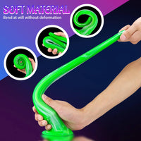 15.5in Super Long Slim Soft Dildo For Vagina Anus Masturbation