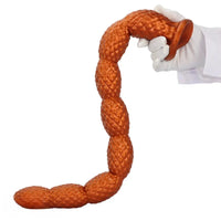 15.74in 23.62in Extra Long Whip Anal Plug Dildo Adult Couple Foreplay Toy