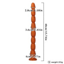15.74in 23.62in Extra Long Whip Anal Plug Dildo Adult Couple Foreplay Toy