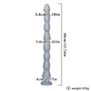 15.74in 23.62in Extra Long Whip Anal Plug Dildo Adult Couple Foreplay Toy