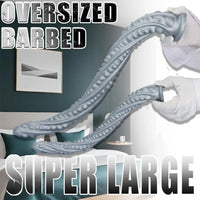 15.74in 23.62in Oversized Barbed Long Anal Butt Plug Dildo Adults Sex Toy
