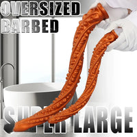 15.74in 23.62in Oversized Barbed Long Anal Butt Plug Dildo Adults Sex Toy