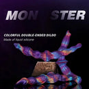 15.74in Dual Heads Monster Knots Huge Long Dildo For Anal Stimulation