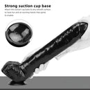15.74in Extra Big Long Black Dildo Real BDSM Sex Toy For G spot Sex