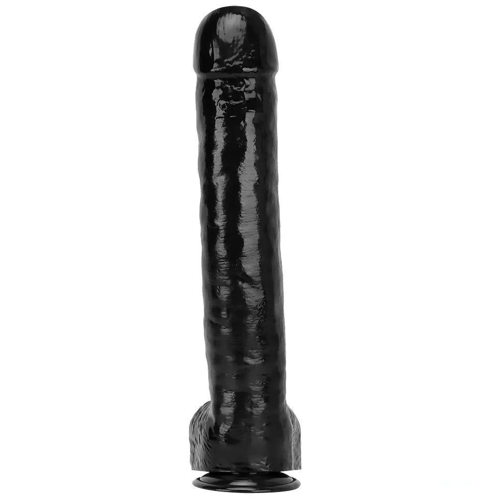 15.74in Extra Big Long Black Dildo Real BDSM Sex Toy For G spot Sex