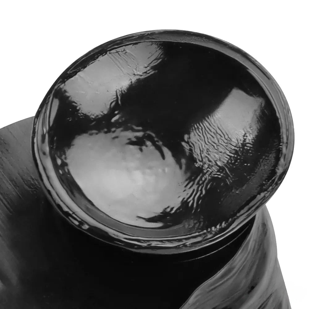 15.74in Extra Big Long Black Dildo Real BDSM Sex Toy For G spot Sex