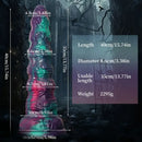 15.74in Giant Skull Silicone Soft Big Long Dildo Perfect Halloween Gift