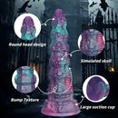 15.74in Giant Skull Silicone Soft Big Long Dildo Perfect Halloween Gift