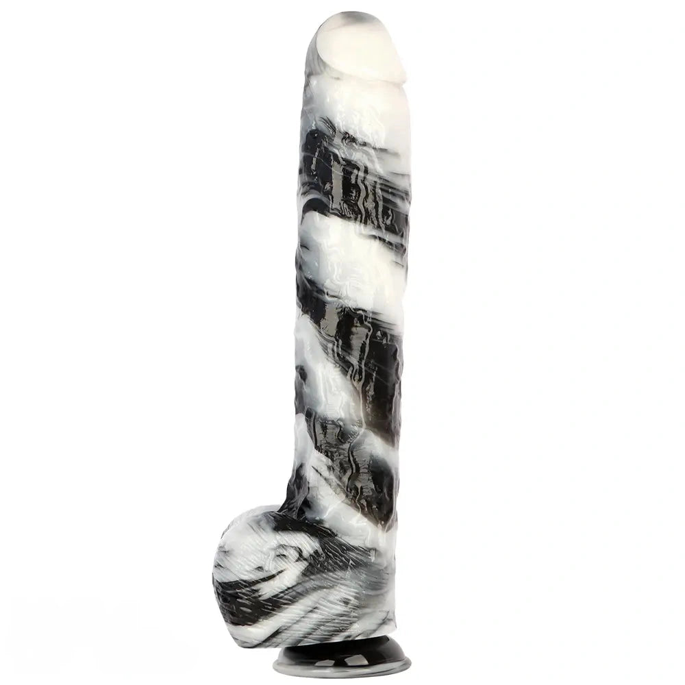 15.74in Huge Long PVC Cock Dildo Suction Cup Base For Men Women Adult