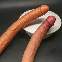 15.74in Soft Silicone Double-Headed Huge Long Anal Dildo For Lesbian
