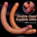 15.74in Soft Silicone Double-Headed Huge Long Anal Dildo For Lesbian