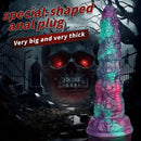 15.74in Thick Monster Skull Alien Fantasy Silicone Huge Long Dildo