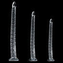 15.75in 19.69in 23.62in Huge Long Snake Scaly Clear Dildo Adult Toy