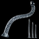 15.75in 19.69in 23.62in Huge Long Snake Scaly Clear Dildo Adult Toy