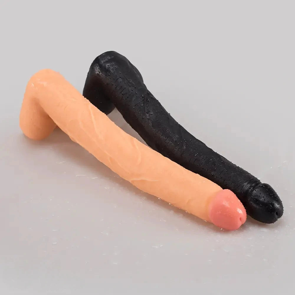 15.75in Extra Long Huge PVC Skin Feeling Dildo Sex Toy For Women