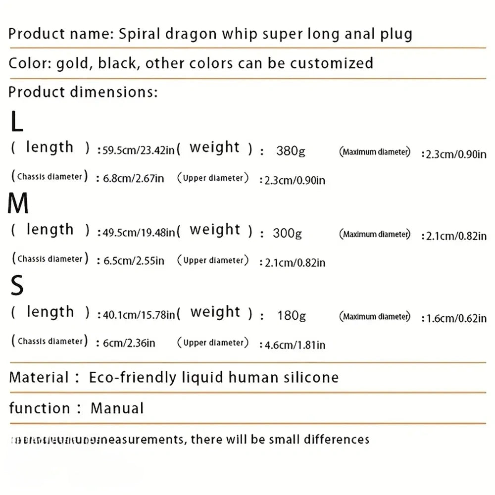 15.78in 19.28in 23.42in Extra-Long Silicone Male Female Dildo With Scale