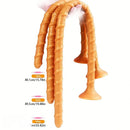 15.78in 19.28in 23.42in Extra-Long Silicone Male Female Dildo With Scale