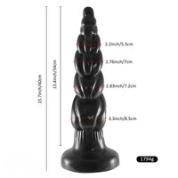 15.7in Huge Long Anal Beads Butt Plug Thick Anal Plug Dildo For Prostate