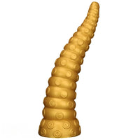 15in Gold Silicone Octopus Legs Extra Large Thick Long Dildo For Love