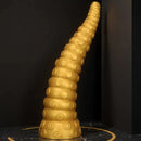 15in Gold Silicone Octopus Legs Extra Large Thick Long Dildo For Love