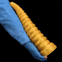 15in Gold Silicone Octopus Legs Extra Large Thick Long Dildo For Love