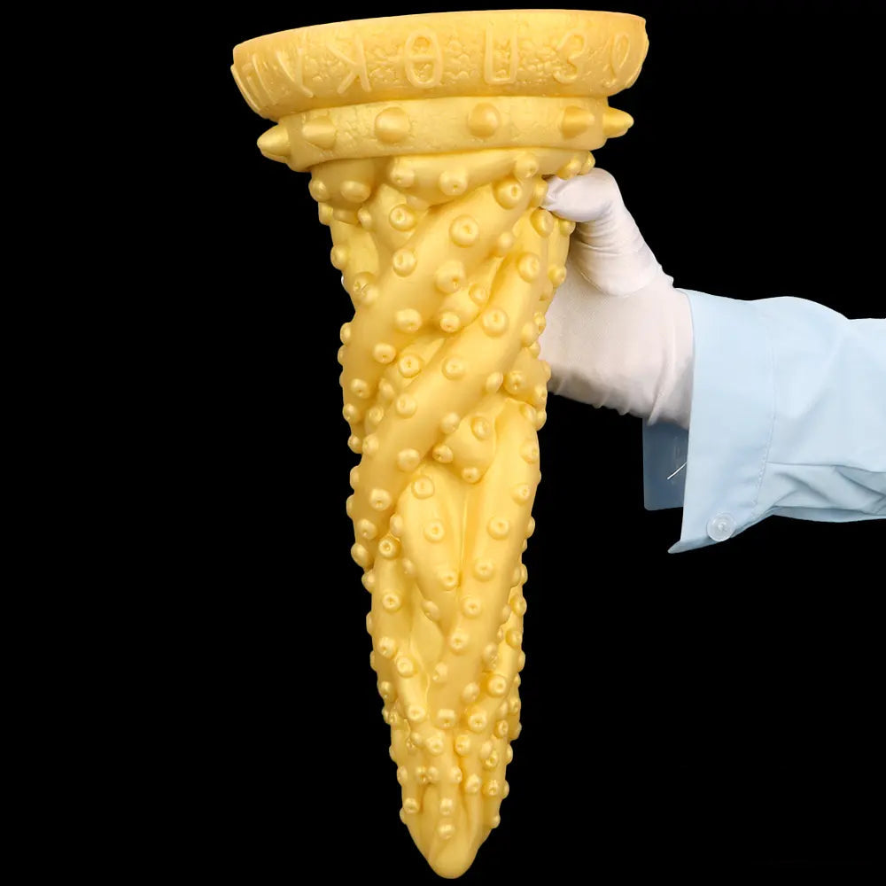 15in Liquid Large Soft Silicone Fantasy Thick Octopus Dildo Love Toy
