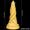 15in Liquid Large Soft Silicone Fantasy Thick Octopus Dildo Love Toy