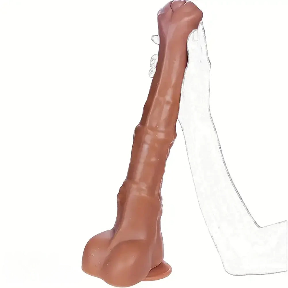 15in Super Long Huge Horse Penis Dildo For G-Spot Intense Orgasm Sex