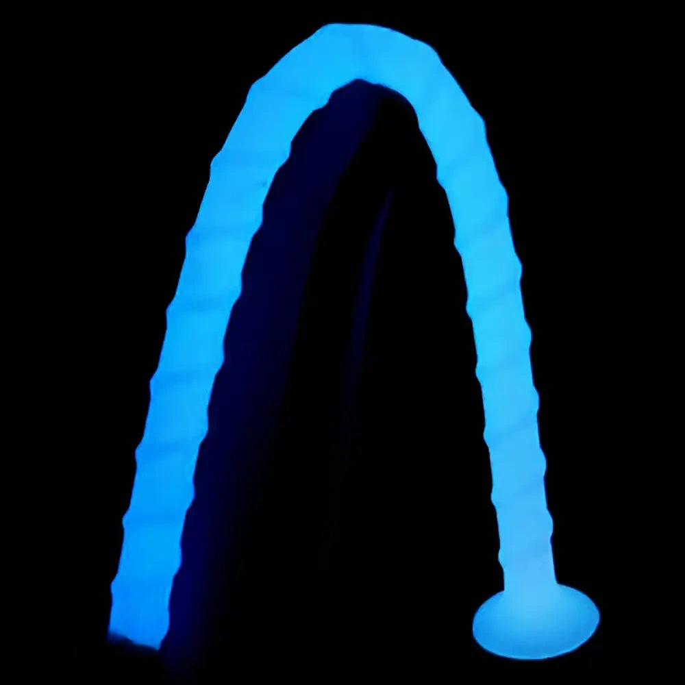 16.14in 19.69in 24.21in Luminous Monster Soft Luminous Glowing Dildo
