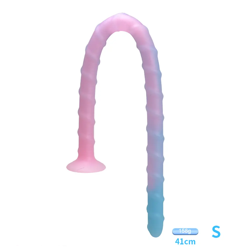 16.14in 19.69in 24.21in Luminous Monster Soft Luminous Glowing Dildo