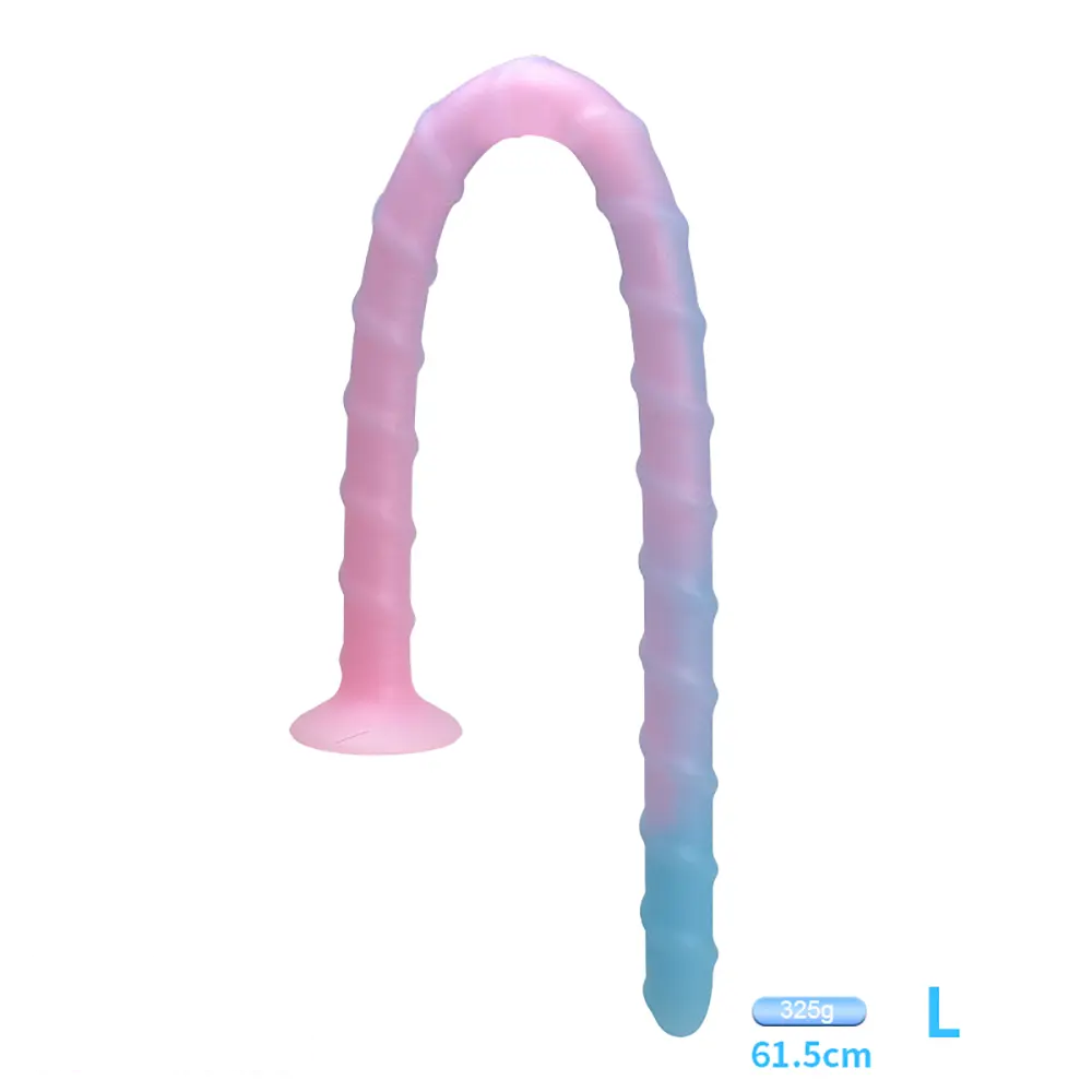 16.14in 19.69in 24.21in Luminous Monster Soft Luminous Glowing Dildo